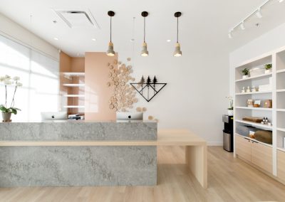 3 Cedars, commercial millwork project