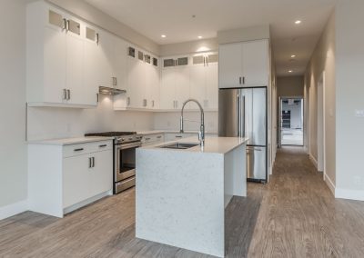 91 Chapel, multi-family millwork project