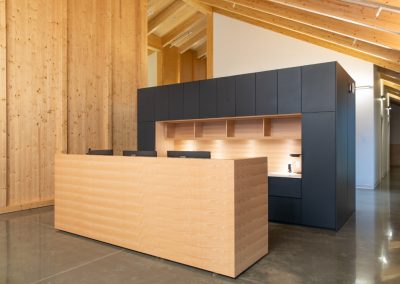 Aurora, commercial millwork project