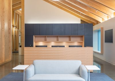 Aurora, commercial millwork project