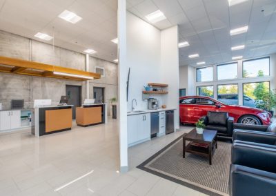 Car Dealerships, commercial millwork project