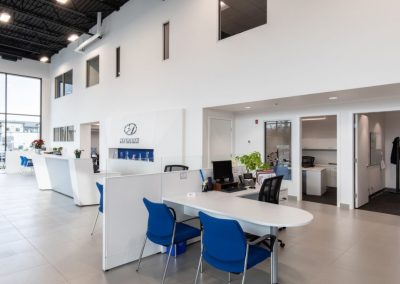 Car Dealerships, commercial millwork project