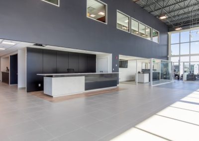 Car Dealerships, commercial millwork project