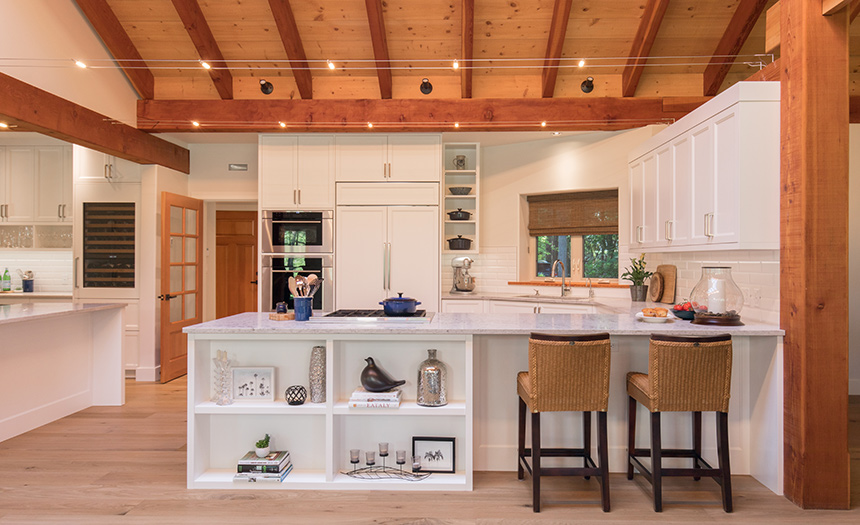 Kitchen cabinetry, Evanshire residence