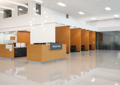 Harris, commercial millwork project