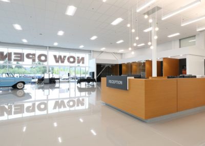 Harris, commercial millwork project
