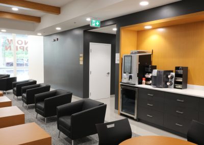 Harris, commercial millwork project
