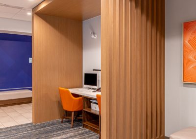 Holiday Inn Express, commercial millwork project