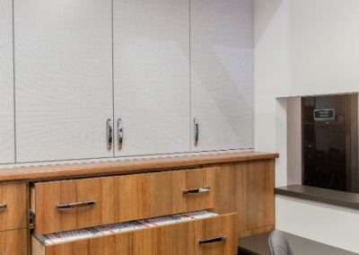 Holly Tree Dental Clinic, commercial millwork project