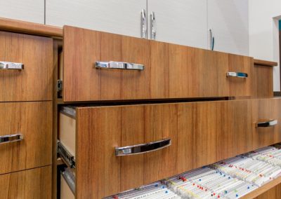 Holly Tree Dental Clinic, commercial millwork project