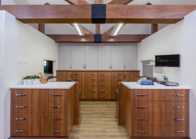 Holly Tree Dental Clinic, commercial millwork project