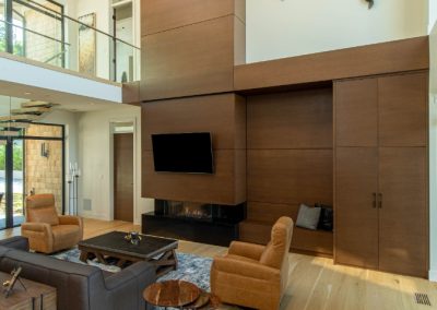 The Row, residential millwork project