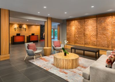 Kwa’lilas Hotel Project, commercial millwork project