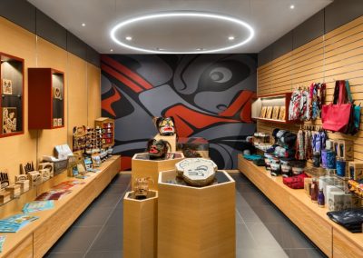 Kwa’lilas Hotel Project, commercial millwork project