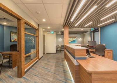 Ladysmith Dental, commercial millwork project