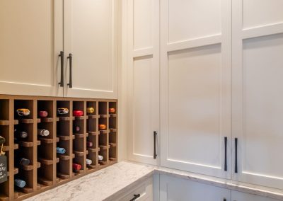 Lake Living, residential millwork project