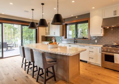 Lake Living, residential millwork project