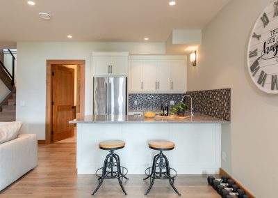 Lake Living, residential millwork project