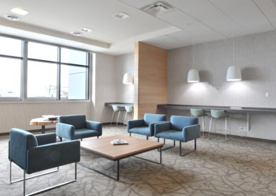 Mosiac, commercial millwork project