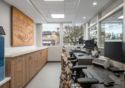 Norwell Medical Clinic, commercial millwork project