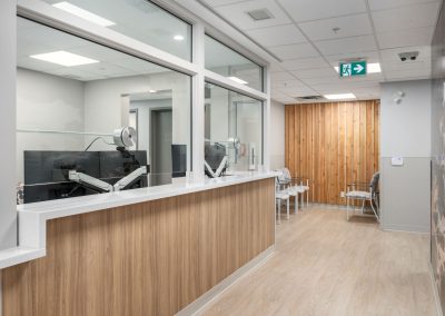 Norwell Medical Clinic, commercial millwork project