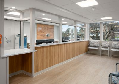 Norwell Medical Clinic, commercial millwork project