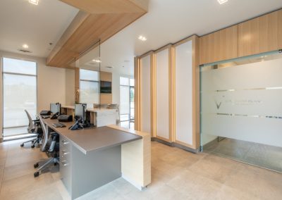 Portsmouth Dental, commercial millwork project