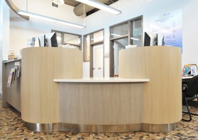 SPCA Nanaimo, commercial millwork project
