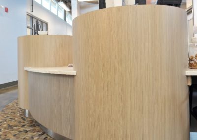 SPCA Nanaimo, commercial millwork project