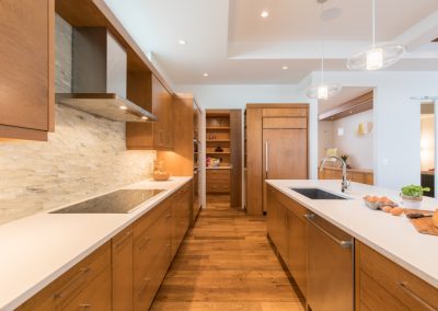 The Point, residential millwork project