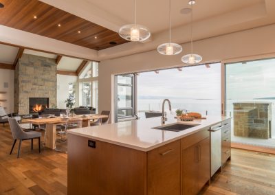 The Point, residential millwork project