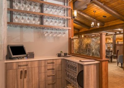 Tigh Na Mara Resort, commercial millwork project