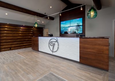 Tigh Na Mara Resort, commercial millwork project