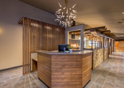 Tigh Na Mara Resort, commercial millwork project