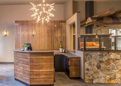Tigh Na Mara Resort, commercial millwork project