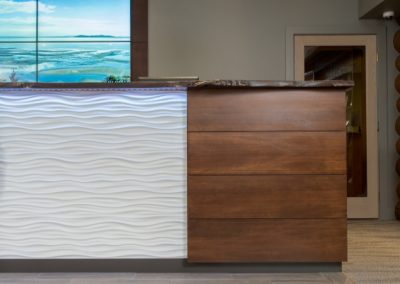 Tigh Na Mara Resort, commercial millwork project