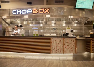 UVic Food Services Project, commercial millwork project