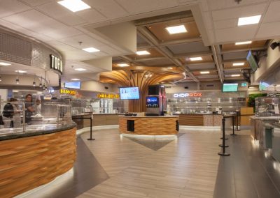 UVic Food Services Project, commercial millwork project